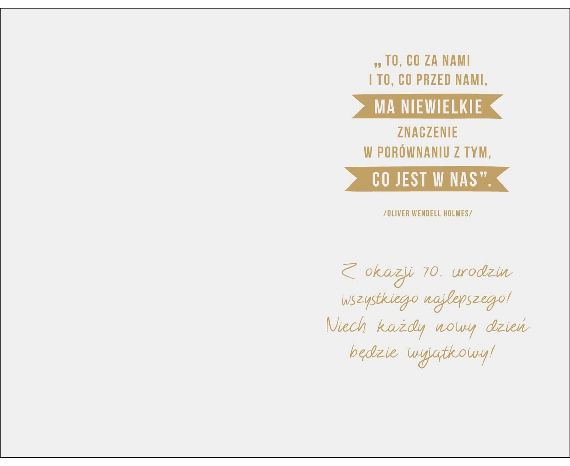 70th Birthday Card, Happy Couple, 13x20,5 cm